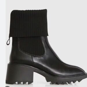 Belle and Bloom “perfect illusion” knit boots